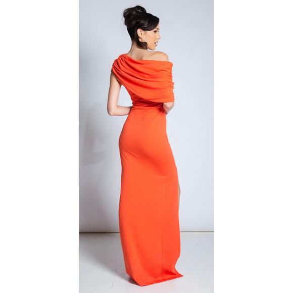 Yaura Ameerah Dress in Orange US size 10 - Picture 3 of 14